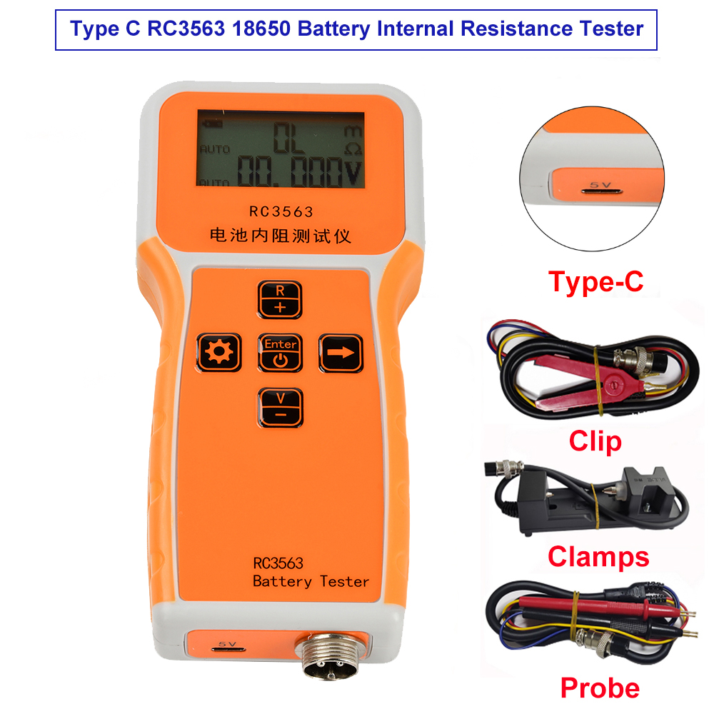 Rc3563 18650 Batterij Spanning - Battery Internal Resistance Tester Four Wire recensie en prijs