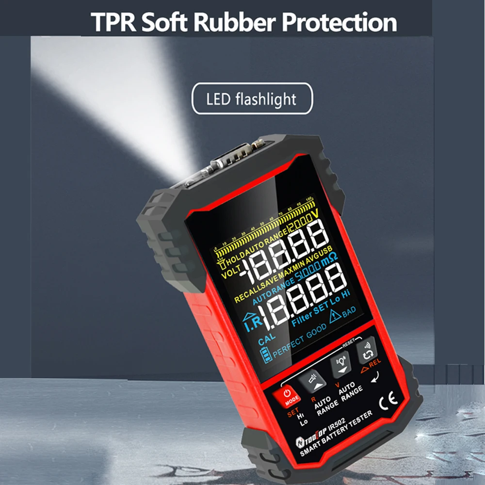 Tooltop ± 120V Interne Weersta - Battery Internal Resistance Tester Four Wire recensie en prijs