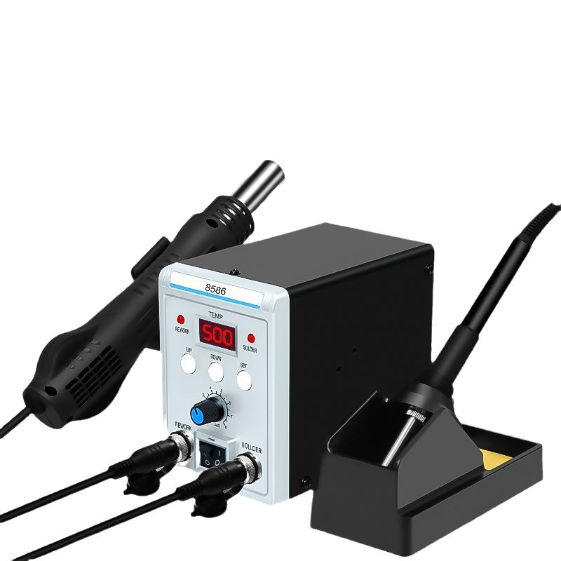 8586 2-in-1 soldeer- en repara - Smd Rework Station Hot Air Soldering 2 In 1 recensie en prijs